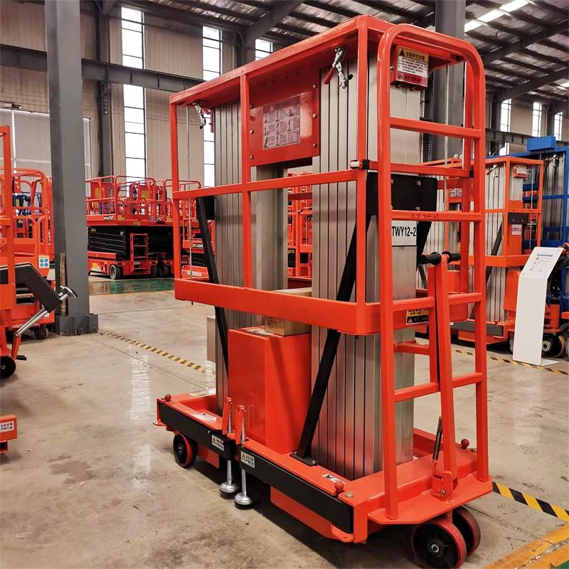 Double Mast Aluminum Alloy Lift For Aerial Work best