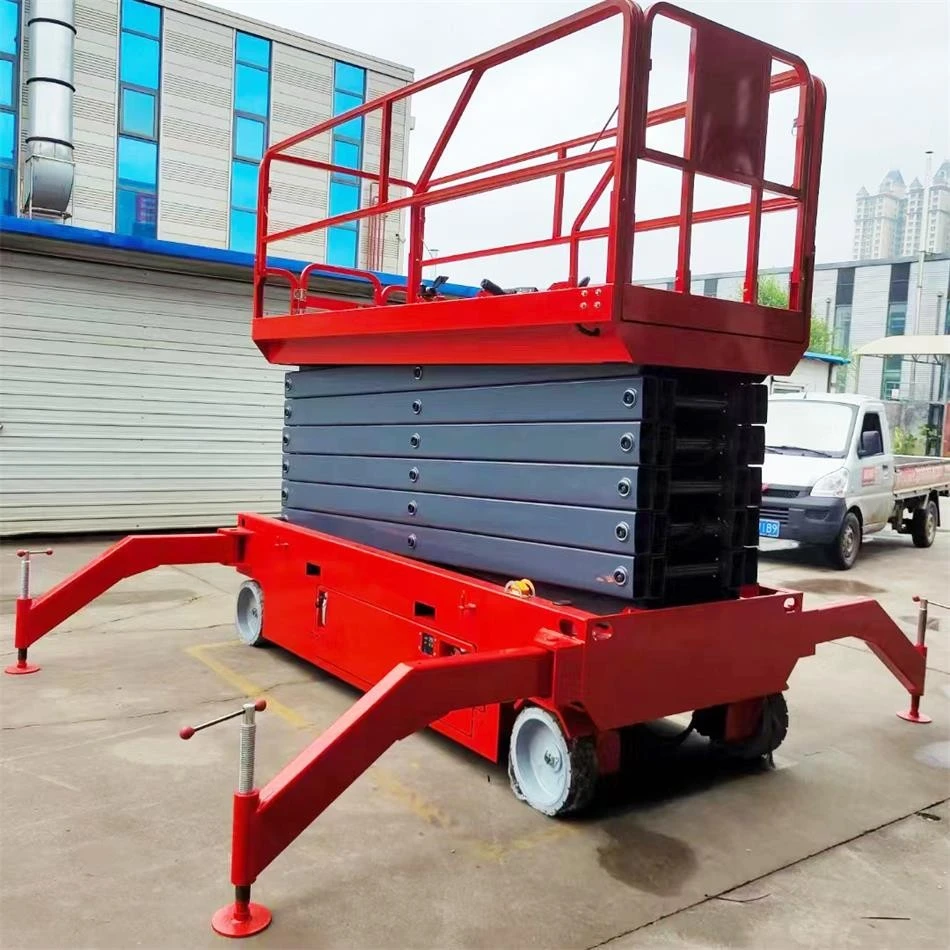 Self Propelled Scissor Lift With Outriggers suppliers