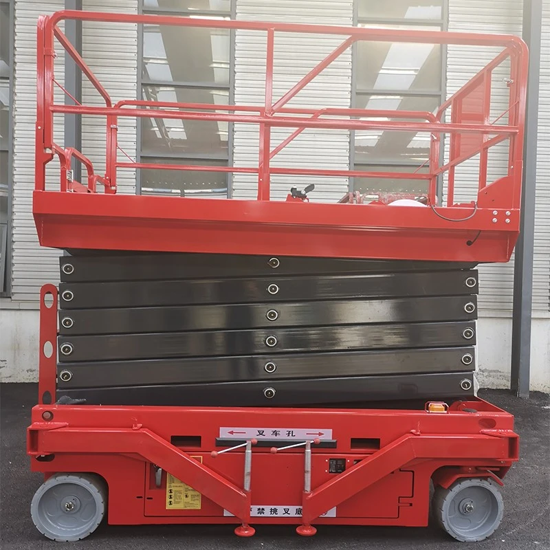 Self Propelled Scissor Lift With Outriggers high quality