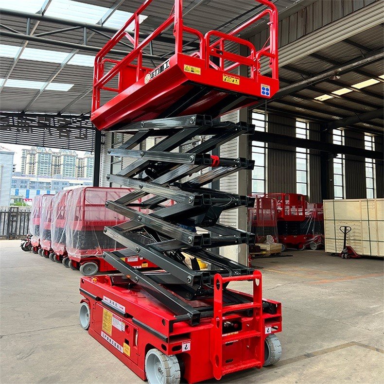 Small Turning Radius Self Propelled Scissor Lift factory